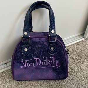 Purple Von Dutch Handbag